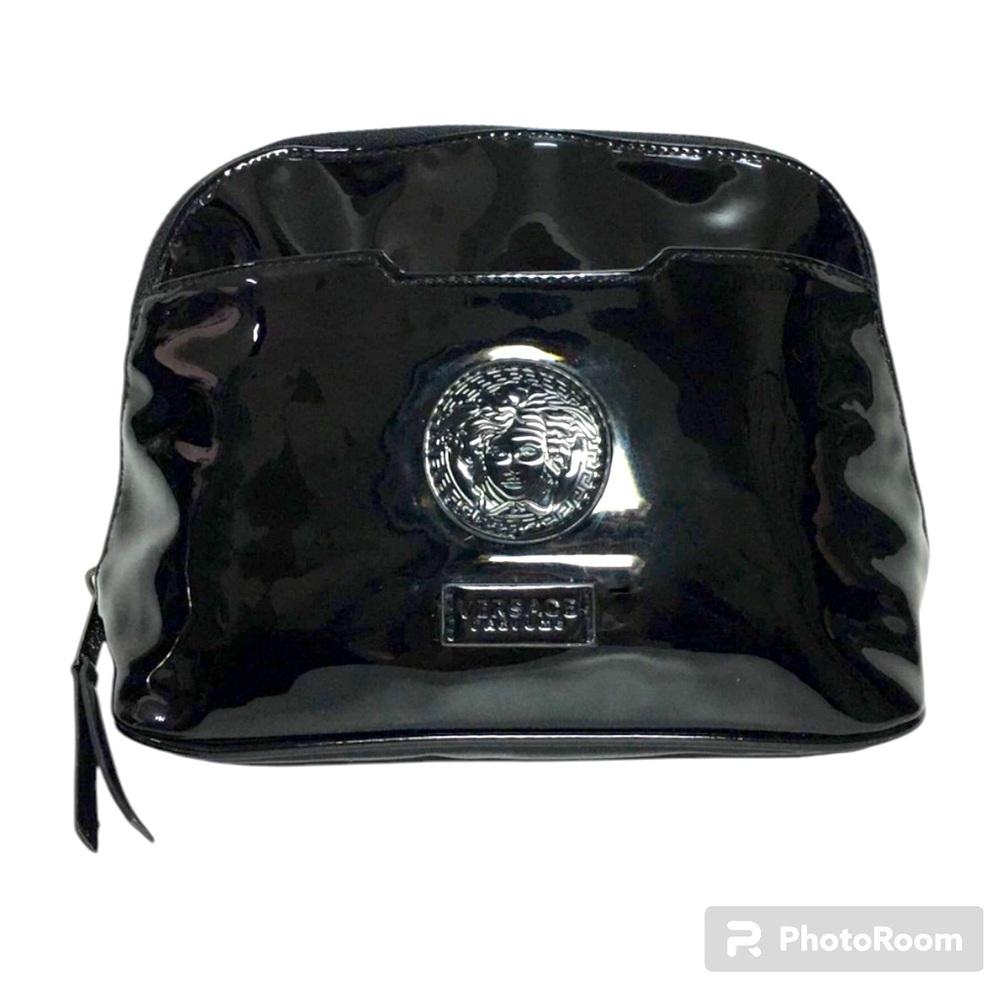 Versace Black Cosmetic Bag